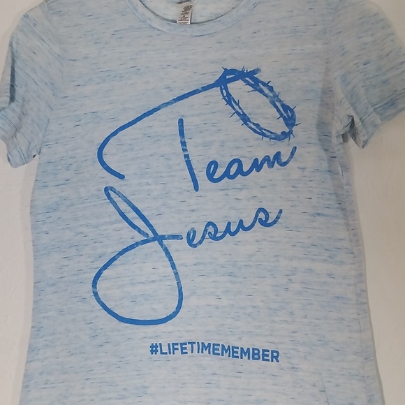 Women's Team Jesus T-shirt #Lifetimemember - Picture 2 of 7